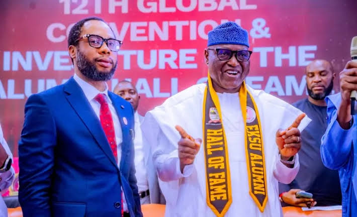 Timubu Aide Hails Oyebanni's Induction Into Ekiti Varsity Hall Of Fame